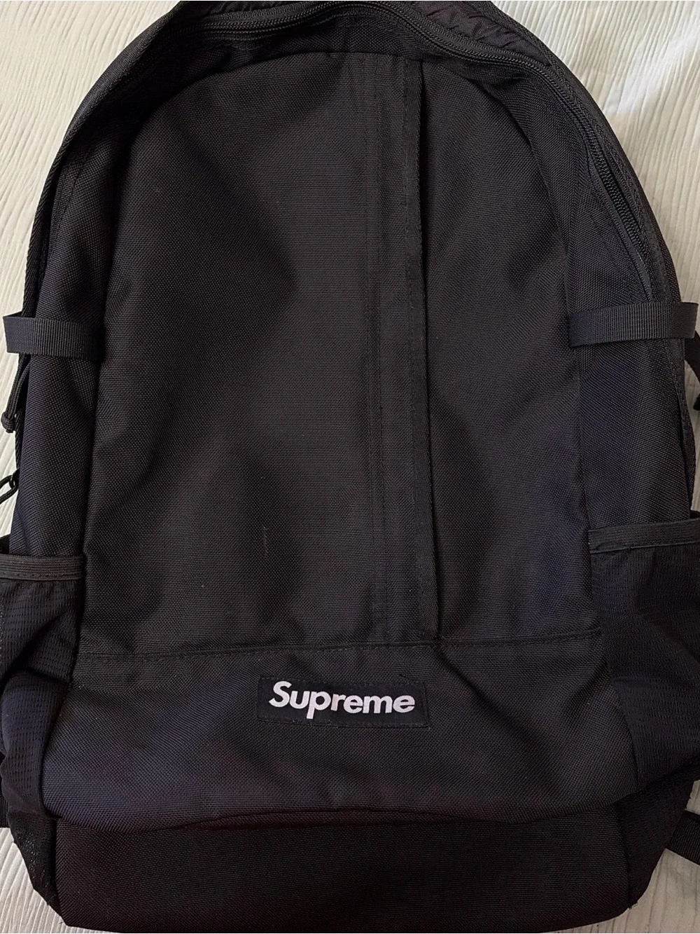 Supreme SS18 Black Backpack